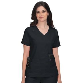 KOI Blusón Negro Liso Liv Stretch   1043 02