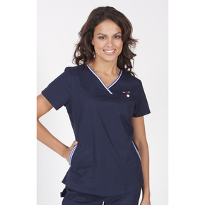 KOI Blusón azul marino estilo Ashley / 113HRT-12