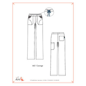 KOI Lite Pantalón Endureance Unisex / 603 61