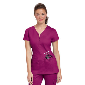 KOI Blusón stretch Raspberry estilo Mackenzie / 204-73