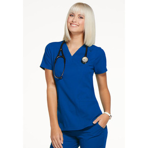 ELLE Blusón Cuello V Azul Rey EL620 ROY