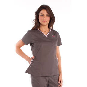 KOI Blusón gris estilo Ashley / 113HRT-24